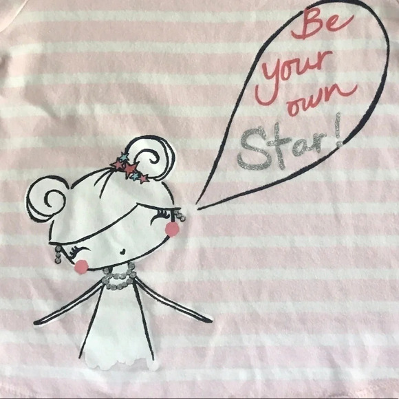 2/$15🥳 Gymboree Be Your Own Star Tshirt - Picture 2 of 3